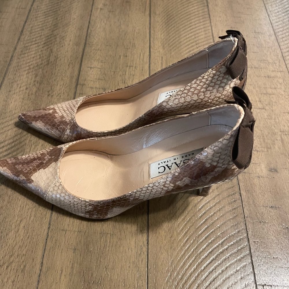 Isaac 6.5 leather heels - Picture 4 of 9